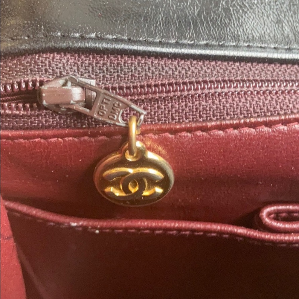 CHANEL Mini Square Lambskin Bag - Picture 12 of 16